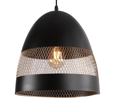 معلقة معدن اسود شبك بار مطبخ بلكونة