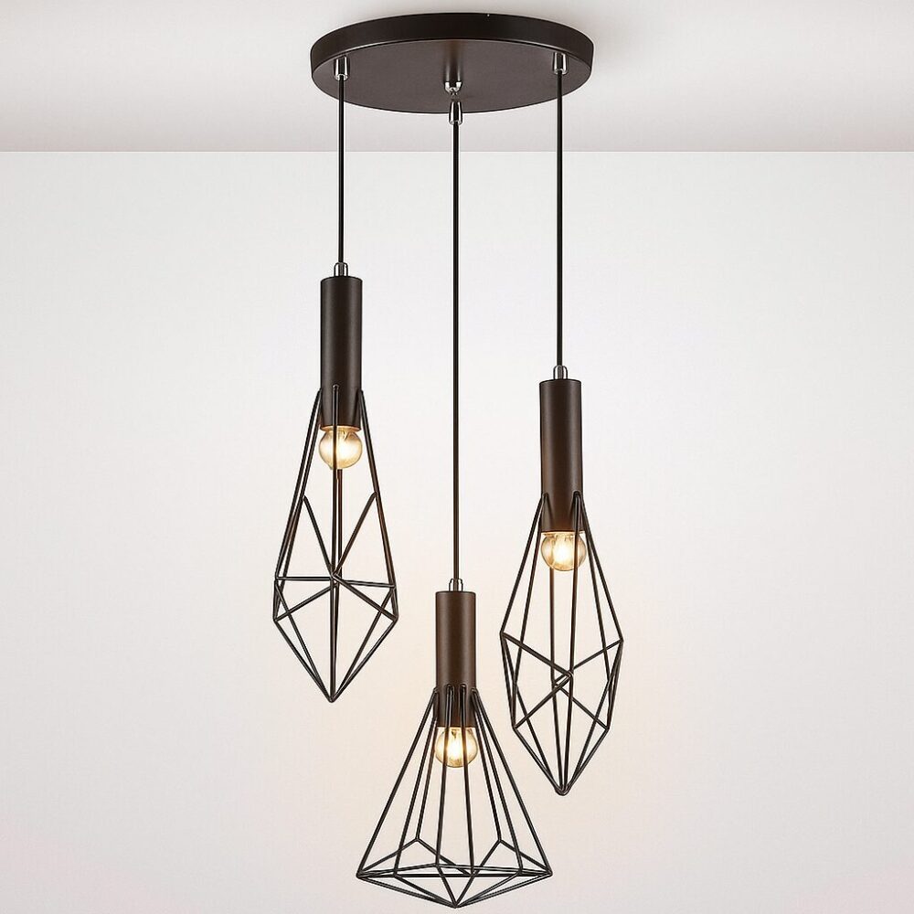 معلقة شبك اسود معدن مطبخ غرفة معيشة