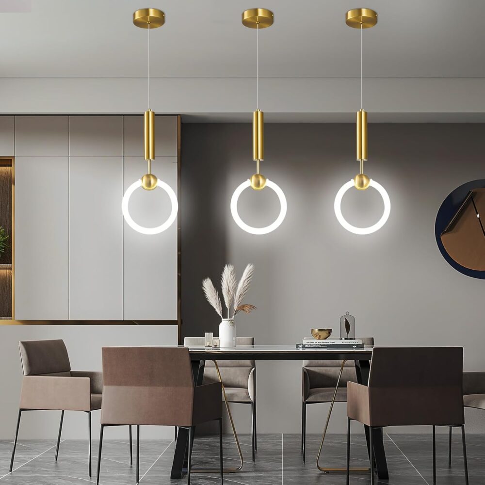 معلقة مطبخ بار حمام ممر ليد دهبى