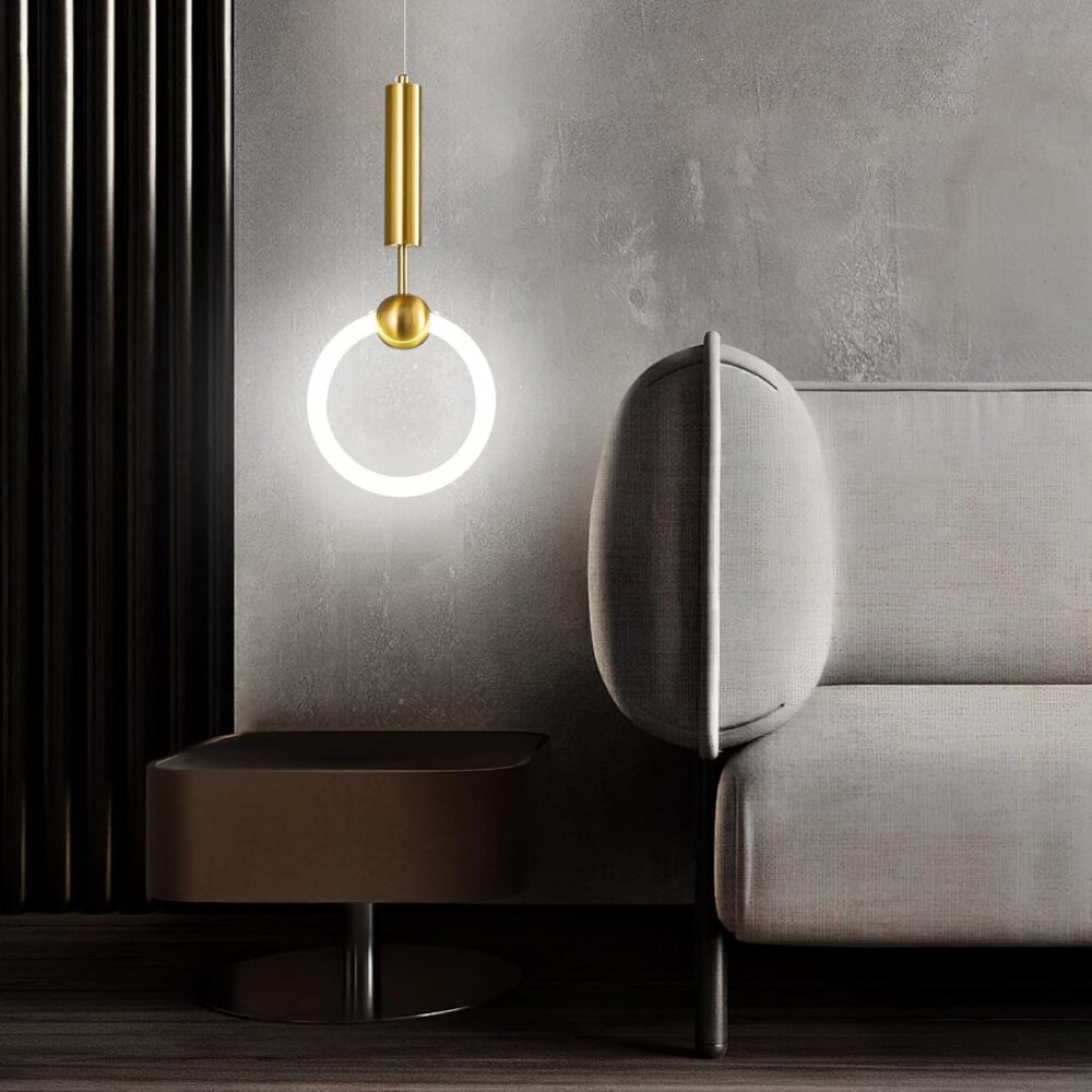 معلقة مطبخ بار حمام ممر ليد دهبى