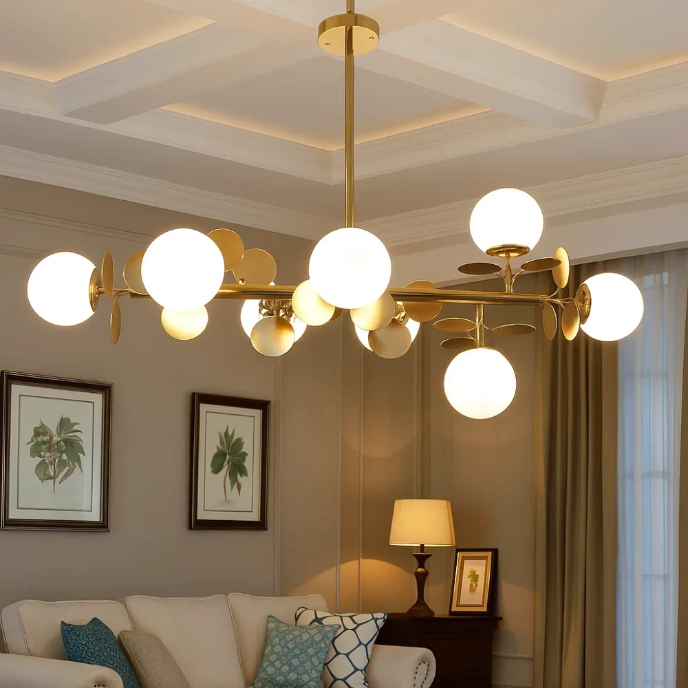 نجفة سفرة ريسبشن لمبات كلوبات اضاءة قوية