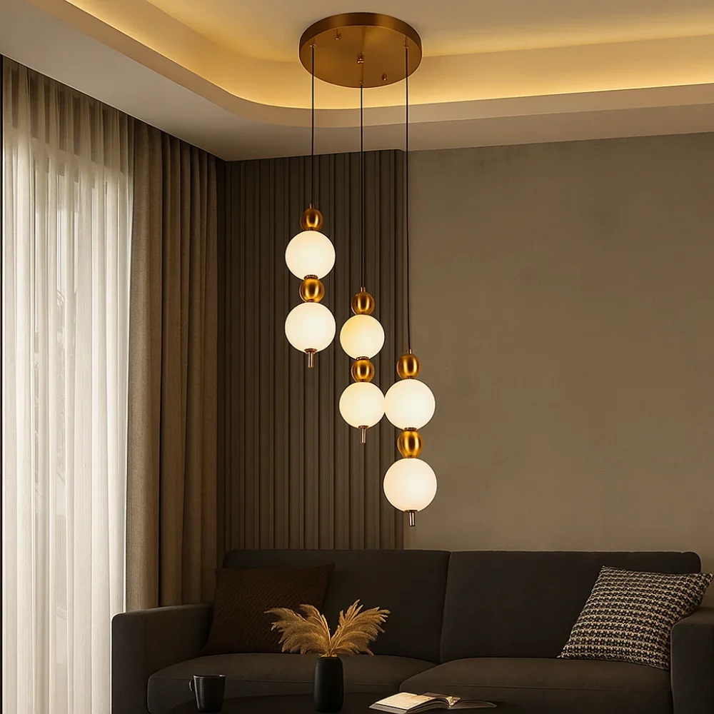 معلقة معلقه دلاية نجفة دهبى غرفة نوم ممر غرفة معيشة ريسبشن صالة استقبال