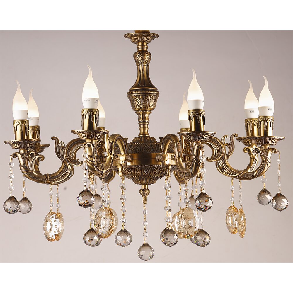 نجفة ضفيرة 8 دراع نحاس