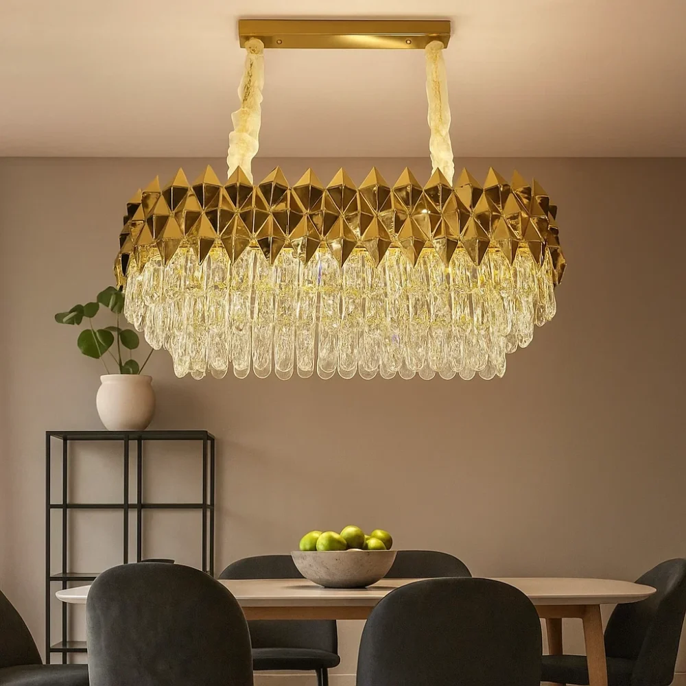 نجفة سفرة مودرن كريستال