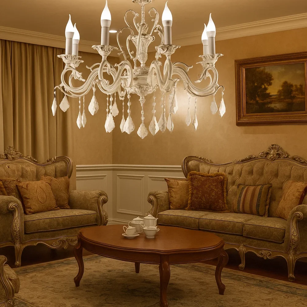 نجفة صالون وايتى