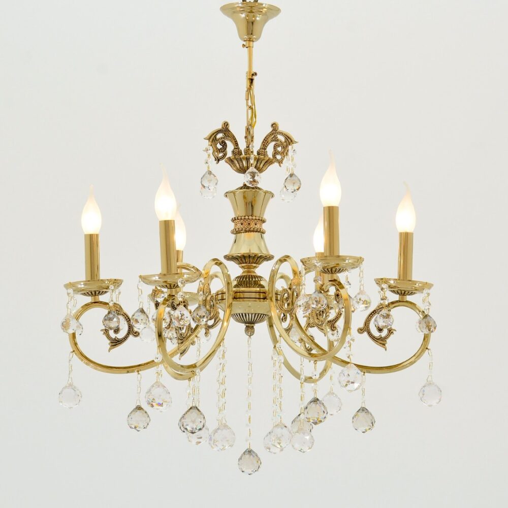 نجفه 6 ذراع نانسى سوليتير جولد