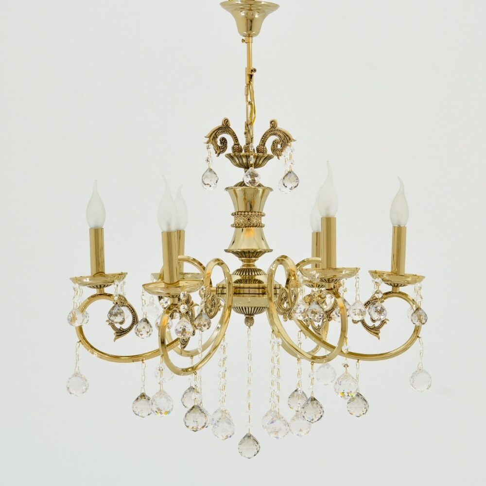 نجفه 6 ذراع نانسى سوليتير جولد - الصورة 2