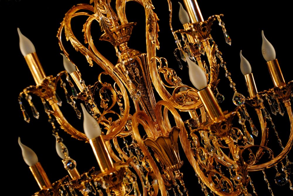 نجفة نحاس دهبى - الصورة 4