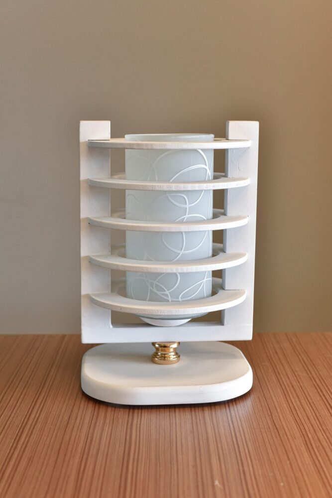 اباجورة دواير وايتى - الصورة 2