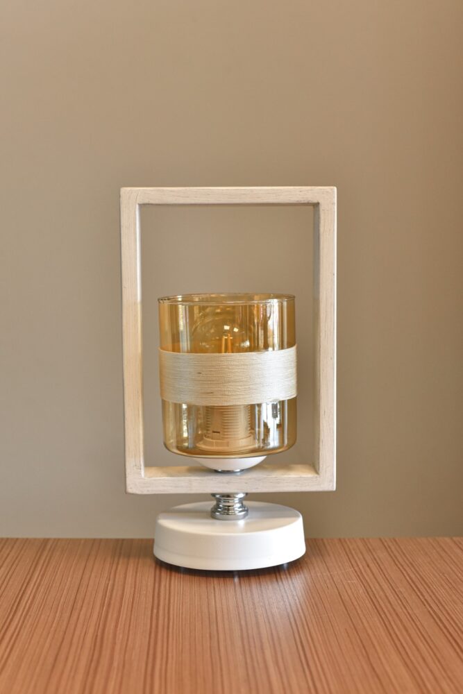 اباجورة برواز /1 وايتى - الصورة 2