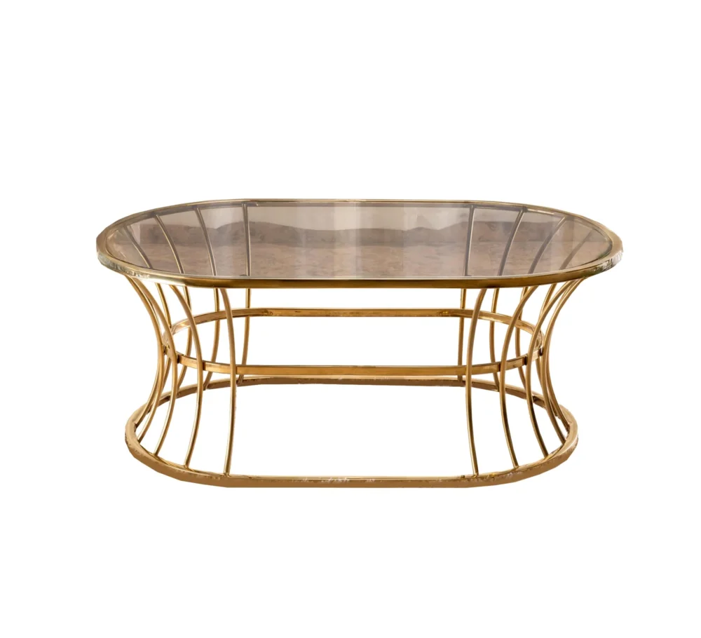 ترابيزة استانلس ذهبي - الصورة 2