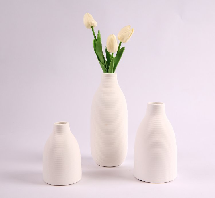 فازات سيراميك ابيض