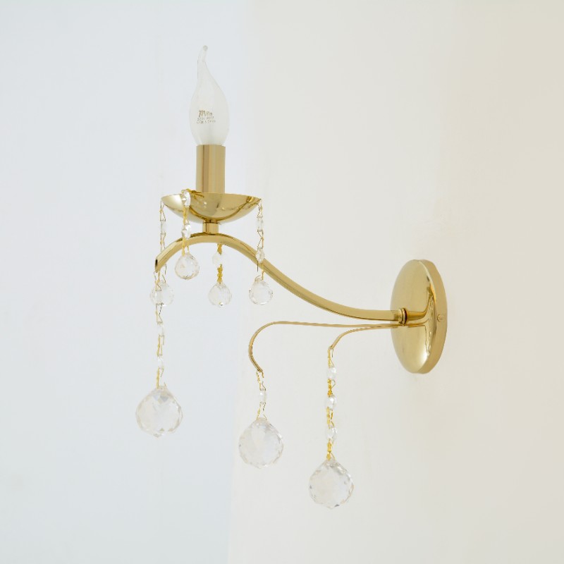 ابليك 1 لمبه قلب زلعه 3037 سوليتير جولد - الصورة 2