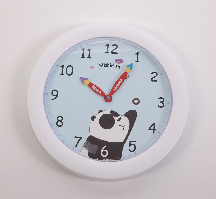 ساعة حائط شكل باندا